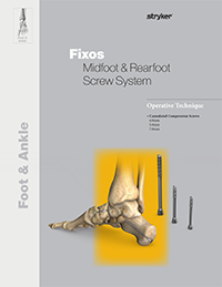 Fixos Midfoot & Rearfoot Screw System